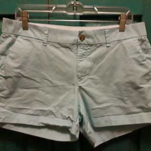 Women's Old Navy Mint Green Shorts Sz 8 Y2K